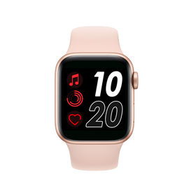 Esporte Bluetooth das mulheres que chama Smartwatch com o monitor da frequência cardíaca de pressão sanguínea