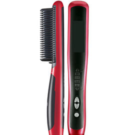 Escova de cabelo elétrica do mini rolo, escova iônica do Straightener do cabelo do Abs da temperatura constante