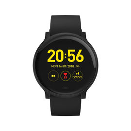 As mulheres superficiais escuras IP68 do smartwatch do monitor da frequência cardíaca waterproof o relógio que esperto da resistência longa eu olho a série 4