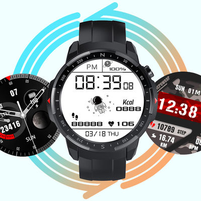 Grampo de Rate Sleep Monitor Smart Watch do coração da chamada IP68 de L20 BT que carrega o apoio longo