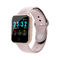 O material e Bluetooth do silicone caracterizam o Smart Watch i5 com ouro de Rosa do tela táctil