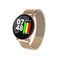 Papel de parede de aço inoxidável Smartwatch Ip67 da faixa W8 impermeável para homens/mulheres