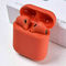 Apple vermelho Earbuds sem fio compatível, fones de ouvido de pouco peso gosta de Airpods