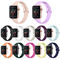 Apple de borracha olha a série 4 faixas, faixas da substituição do Smart Watch das cores de Mulit