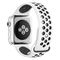 Faixa de Smartwatch do esporte compatível com relógio de Apple material macio do silicone do comprimento de 38mm - de 42mm