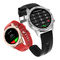 240X240 relógio de pulso de aço inoxidável 220mAh do pixel Bluetooth4.0
