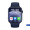 Smart Watch 200MAH 3D UI da polegada T500 da monitoração 1,75 do sono