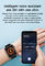 Esporte Bluetooth Smartwatch X16 1,75” 170mAh do gel de silicone de HD 320x385