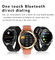 carregamento magnético de Qianrun do Smart Watch impermeável de 1.28inch DW95 IP67 Wearable