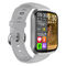 Gel de silicone 170mAh pressão sanguínea Smartwatch de 1,57 polegadas para Xiaomi